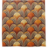 retro jaren zeventig douchegordijn (Voorkant)