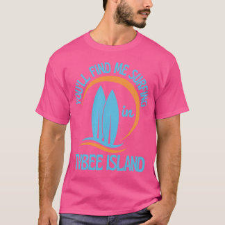 Retro Jaren Zeventig Je Zult Me Vinden Surfen in T T-shirt