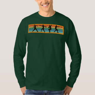 Retro Javelin Discus heeft Hammer Track en T-shirt
