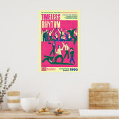 Retro Jazz Festival Poster Los Angeles 1996 Art (Keuken)