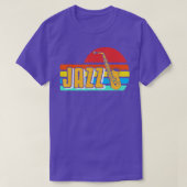 Retro  Jazz Music Lover Design Cadeau T-shirt (Design voorkant)
