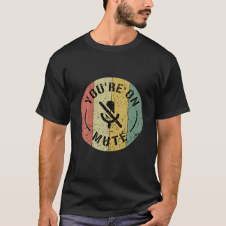 Retro Je bent bezig met dempt werk van Home Joke T-shirt