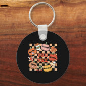 Retro Je bent pompoen Herfst School Counselor Beda Sleutelhanger (Voorkant)