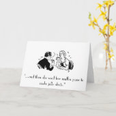 Retro Jello Shots Humor Verjaardag Kaart (Gele Bloem)