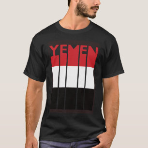 Retro Jemenitische Souvenir vlag Jemen T-shirt