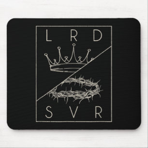  Retro Jesus Christelijk Lord &amp; Redder Gr Muismat