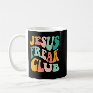 Retro Jesus-Freak Club Bible Verse Jesus-Lover Emp Koffiemok