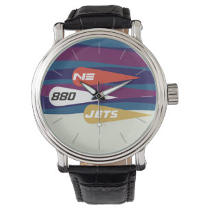 Retro Jet Age Jet Stijl Horloge