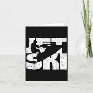 Retro  Jet Ski Watersport Watercraft Skii Kaart