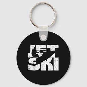 Retro  Jet Ski Watersport Watercraft Skii Sleutelhanger