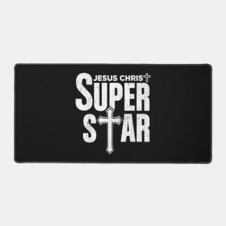 Retro Jezus Christelijk Ontwerp Jezus Christus Sup Bureaumat