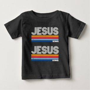 Retro Jezus koning christen