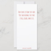 Retro Jingle Bells - kerstwens (Achterkant)