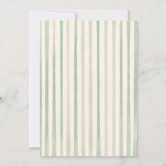 Retro Jingle & Mingle Kerstfeest Kaart (Achterkant)