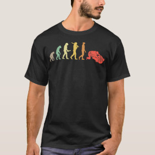 Retro Jiu-Jitsu Evolution Gift voor Jiu-Jitsu Prak T-shirt