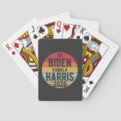 Retro Joe Biden Kamala Harris 2020 Pokerkaarten (Achterkant)