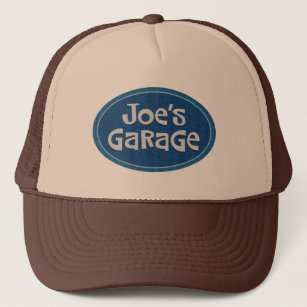 Retro "Joe's Garage"-Logo Trucker Pet