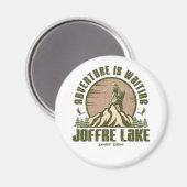 Retro Joffre Lake Hike Magneet (Voorkant / Achterkant)