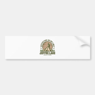 Retro Joffre Lake Wandeltocht Bumpersticker