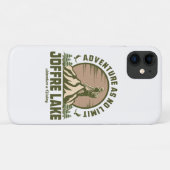 Retro Joffre Lake Wandeltocht Case-Mate iPhone Case (Achterkant (horizontaal))