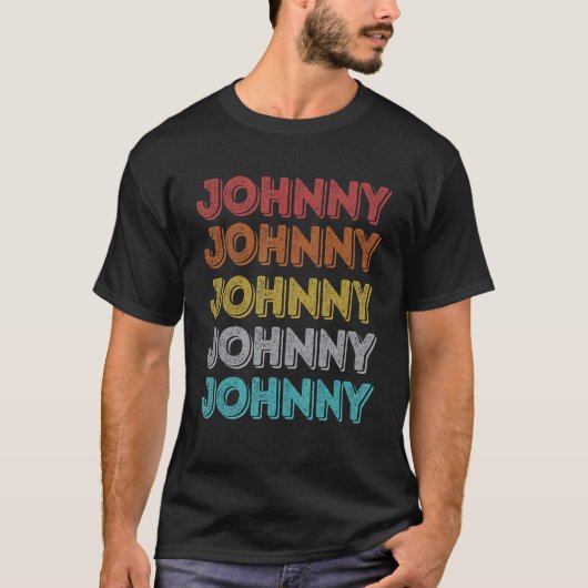 Retro Johnny T-shirt (Voorkant)