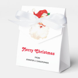  Retro Jolly Old Santa Claus Kerstmis Bedankdoosjes