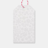  Retro Jolly Old Santa Claus Kerstmis Cadeaulabel (Achterkant)