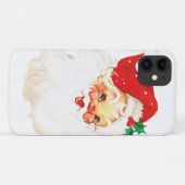  Retro Jolly Old Santa Claus Kerstmis Case-Mate iPhone Case (Achterkant (horizontaal))