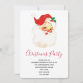  Retro Jolly Old Santa Claus Kerstmis Kaart (Voorkant)