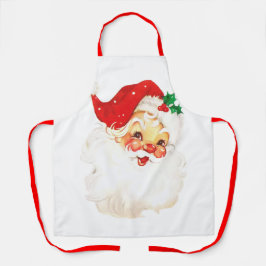  Retro Jolly Old Santa Claus Kerstmis Schort