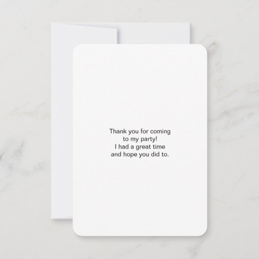 Retro  Jolly Santa Claus Kerstmis Bedankkaart (Achterkant)