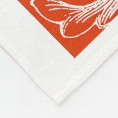 Retro  Jolly Santa Claus Kerstmis Fleece Deken (Hoek)