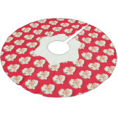  Retro Jolly Santa Claus Kerstmis Kerstboom Rok (Gekanteld)