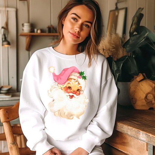 Retro Jolly Santa Claus Kerstmis Trui