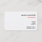 Retro  Jolly Santa Claus Kerstmis Visitekaartje (Achterkant)