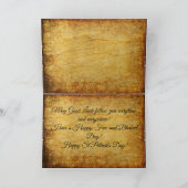 Retro jongen en meisje kinderen groene St. Patrick Kaart (Binnen)