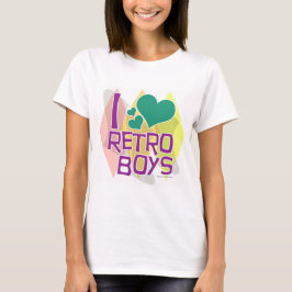 Retro Jongens Schattige Esthetisch T-shirt
