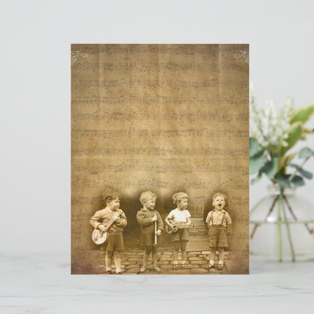 Retro jongensband (Staand voorkant)