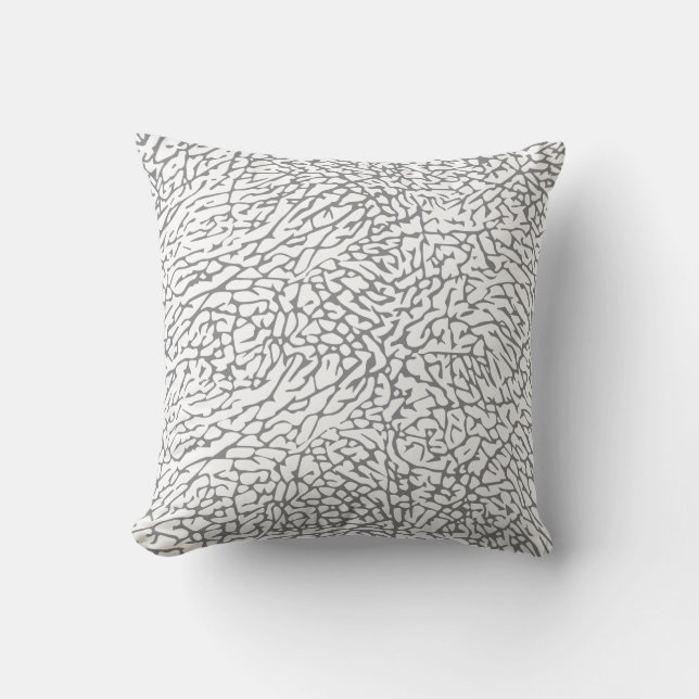 Retro Jordan Elephant Print Pillow Kussen (Voorkant)