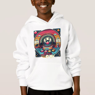 Retro Joy T-shirt. Met levendige kleuren en b