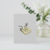 Retro Joysticks Briefkaart (Staand voorkant)