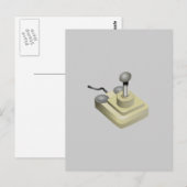 Retro Joysticks Briefkaart (Voorkant / Achterkant)