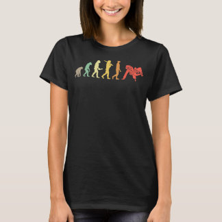 Retro Judo Evolution Gift for Judokas T-shirt