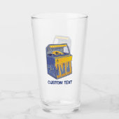 Retro Jukebox Glas (Voorkant)