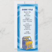 Retro Jukebox Kaart (Achterkant)