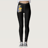 Retro Jukebox Leggings (Voorkant)