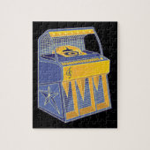 Retro Jukebox Legpuzzel (Verticaal)