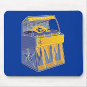 Retro Jukebox Muismat (Voorkant)