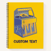 Retro Jukebox Notitieboek (Voorkant)