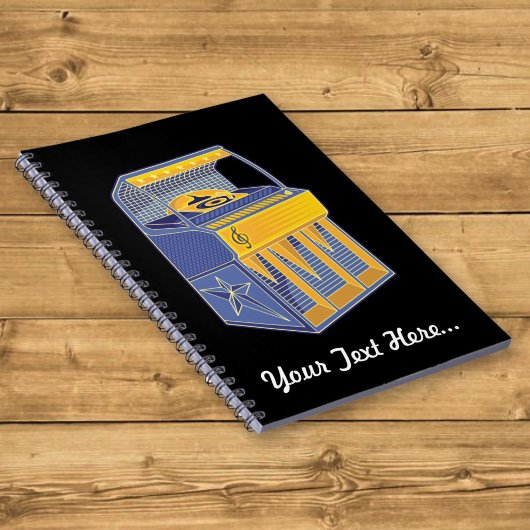 Retro Jukebox Notitieboek